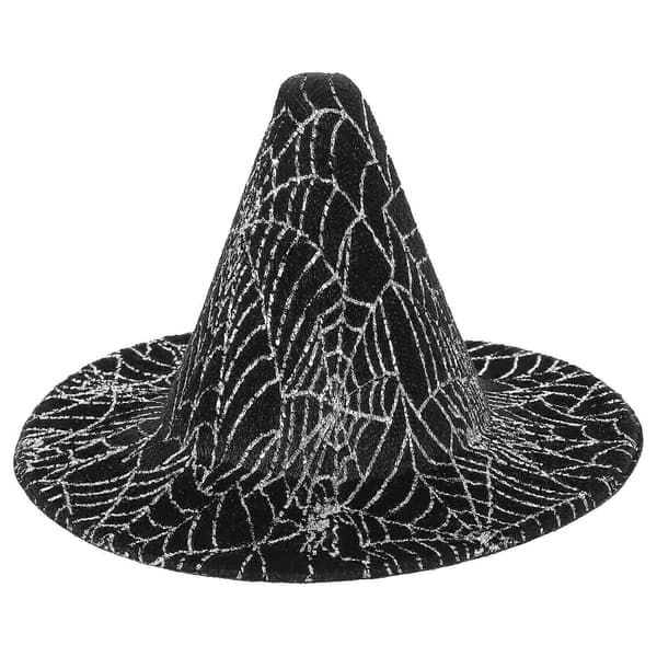 Dukkeheksehatt for dekorasjon Halloweenfest kjæledyrtilbehør A