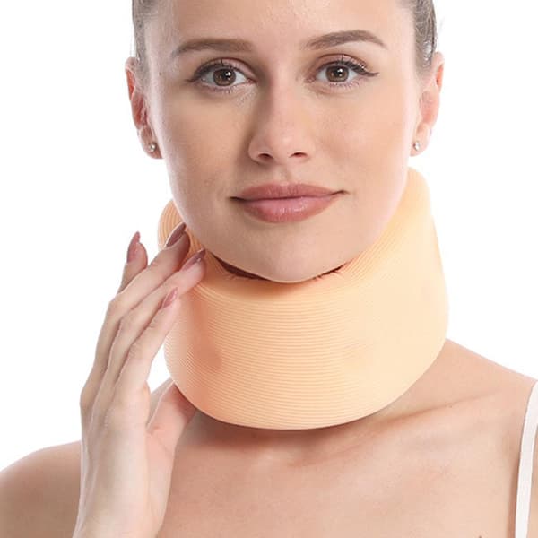 Andningsbart nackstöd för kvinnor män Ergonomisk design Nackstöd för hem-/resebruk A