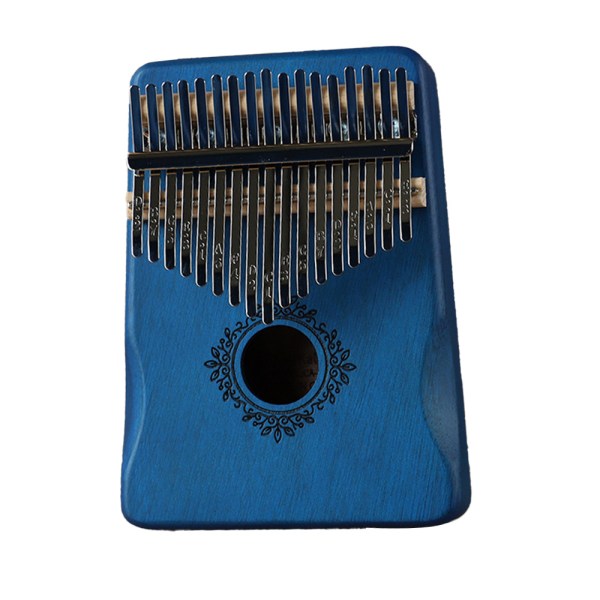 Kalimba tum piano 17 tangenter, bärbar Mbira finger piano gåvor