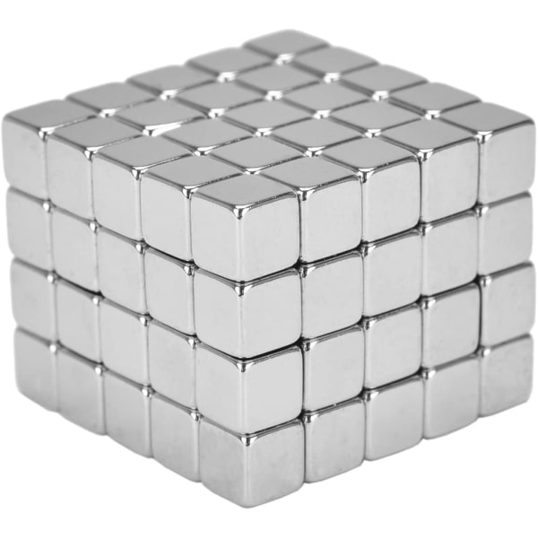 Neodymium Super Magnets Cube 5 x 5 x 5 mm [125 bitar] Mycket starka magneter för glasmagnettavlor, magnettavla, whiteboard,