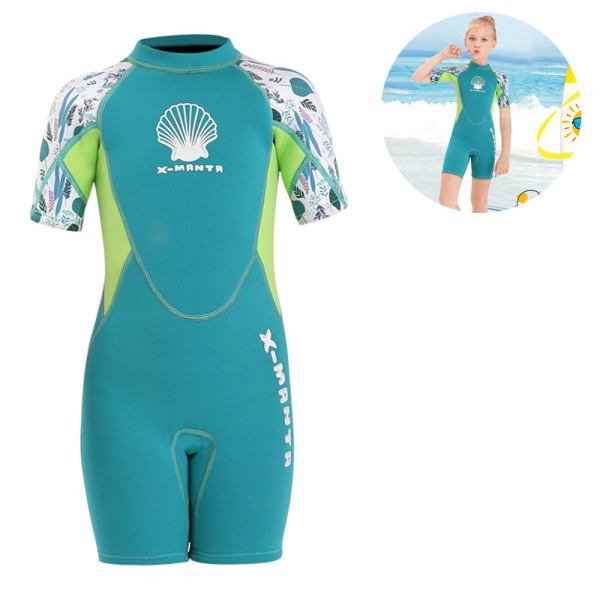 Wetsuit Kids Shorty Thermal Diving Swimsuit  for Girls Boys Yout