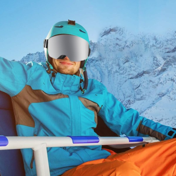 Dobbeltlags anti-dugg skibriller, utendørs menn og kvinner