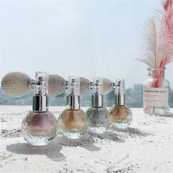 Ansigt og krop Glitter Støv Spray Flydende Highlighter Makeup Bronzer Shimmers Glans Ultra-glat A