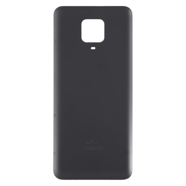Til Xiaomi Redmi Note 9S OEM Glas Batteri Bagcover Grå
