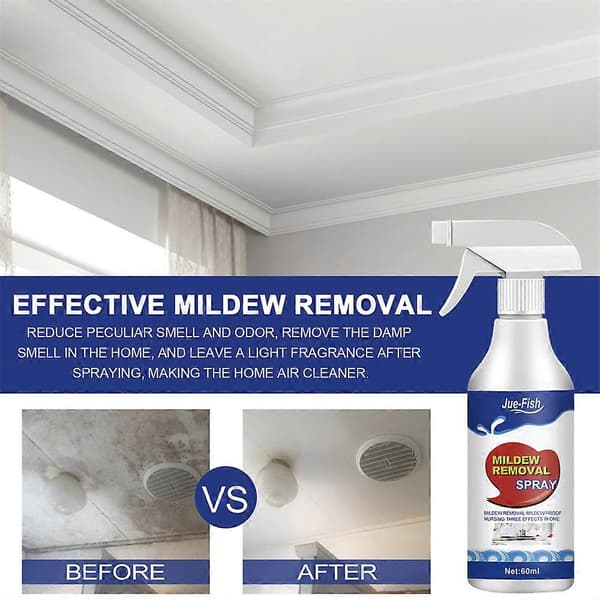 60 ml anti-mugg rengjøringsskum spray effektiv muggfjerner muggrens A