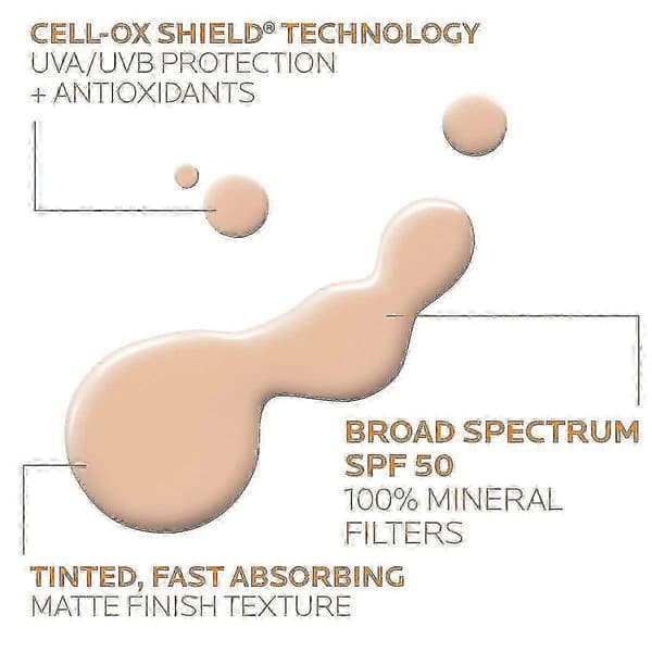 La Roche Posay Solcreme Spf 50+ Ansigtsolcreme Oliefri A