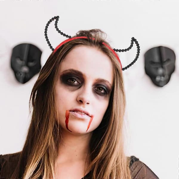 Halloween-sarvipanta juhla-asuun, 4 kpl tarvikkeita A