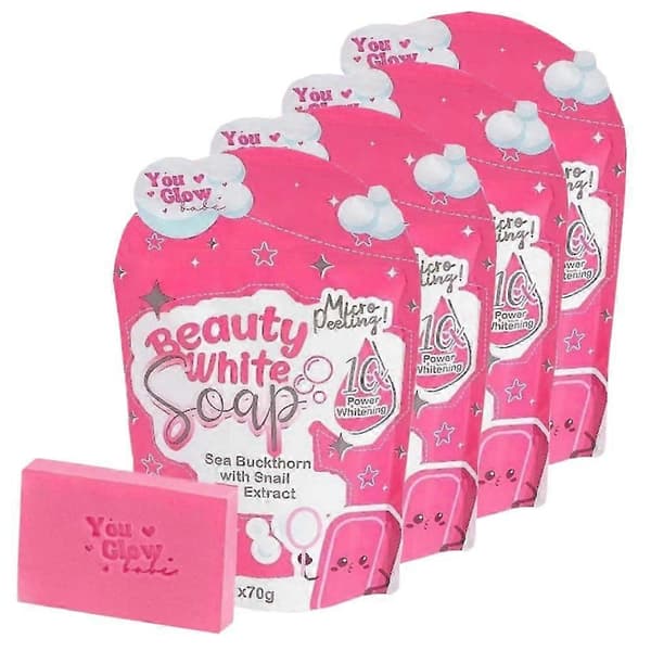 Beauty White Soap av You Glow Babe (4-pack)