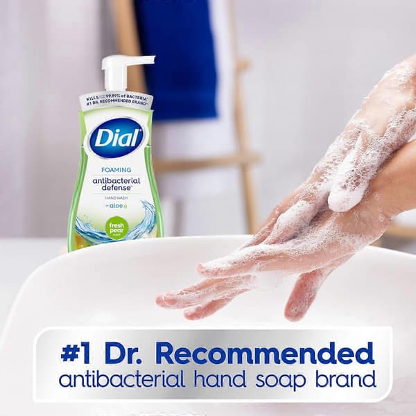 Dial Fresh Pear Skummende Antibakteriel Håndvask - 10 Fl Oz A