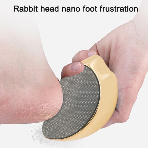 Innovatiivinen Nano Crystal Feet Scrubber, Kannettava Pedikyyri Jalat