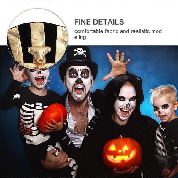 Egyptisk hatt Halloween hodeplagg for voksne kostymetilbehør fest A
