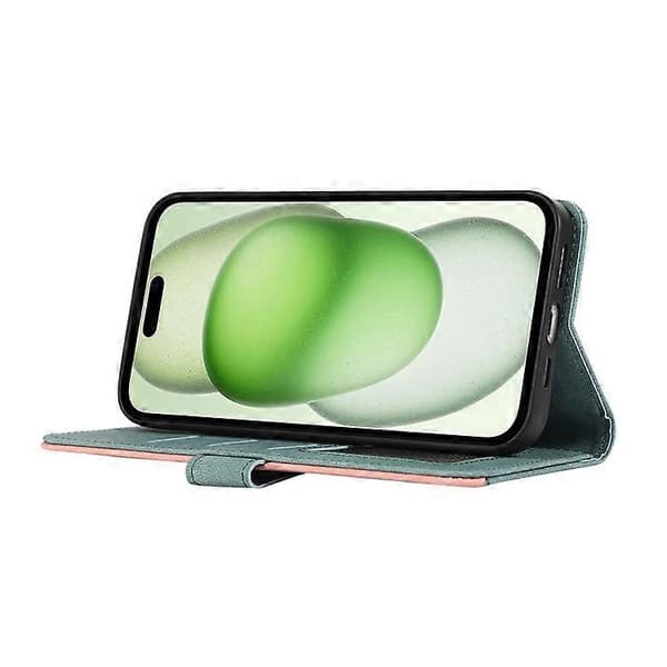 ABEEL Kompatibel med iPhone 15 Plus telefoncover Farvematchende RFID-kortpladser etui A