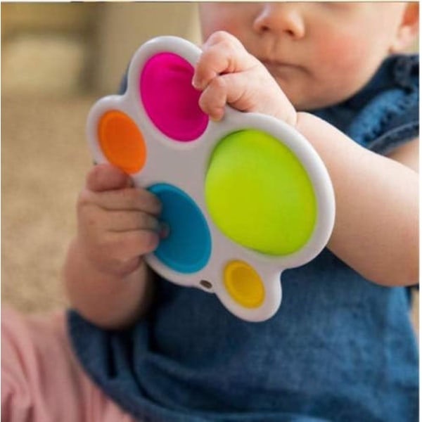 Baby Simple Dimple Sensory Toy, tidig barndomsutbildning Vuxen