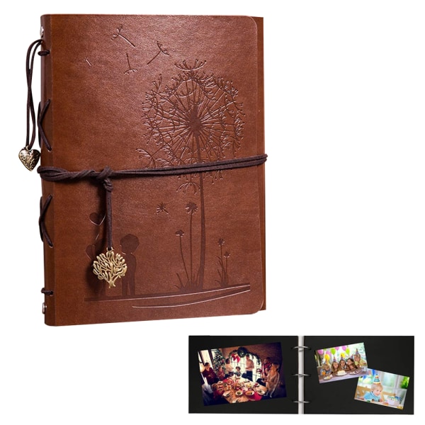 Skrapbok Album, DIY Vintage Skrapbok Självhäftande Bröllop