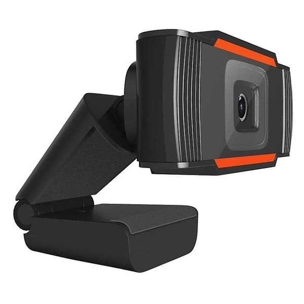 Webcam med mikrofon HD 480/720/1080P Webcam Streaming Computer Webkamera USB Computerkamera til PC Bærbar A