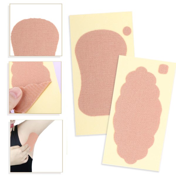 20pcs Deodorant Armpit Patch, Underarm Sweat Pad Unisex Anti