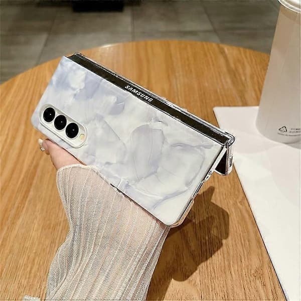Kompatibel med Samsung Galaxy Z Fold3 5G mobildeksel støtsikkert hardt PC Rococo-stil deksel A