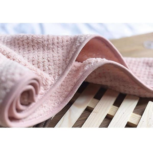 Hårhåndkle i mikrofiber for kvinner, rask vannabsorpsjon og skånsom friksjonsreduksjon A