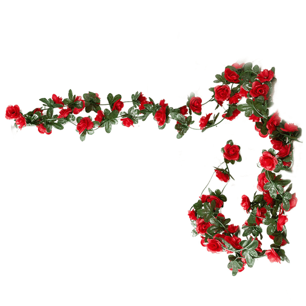 3 st konstgjorda blomsterrankor, bröllopsbåge slingrande