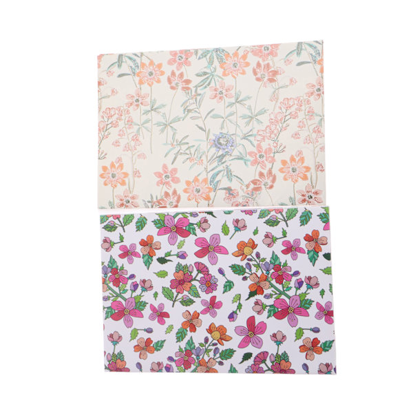 Presentpapper, 6 ark, Födelsedagspapper för kvinnor, Blommor, Presentinslagning för bröllop, födelsedagar, Alla hjärtans dag, Mors dag, 50 x 70 cm