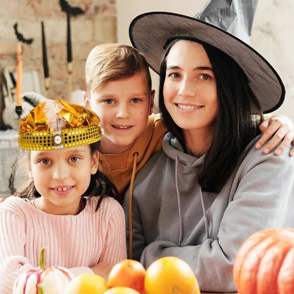 Gul hatt i arabisk stil for Halloween Cosplay-forestilling A