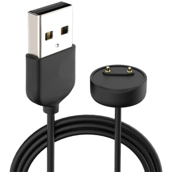 Passer til Xiaomi Band 5/6/7 lader - Svart