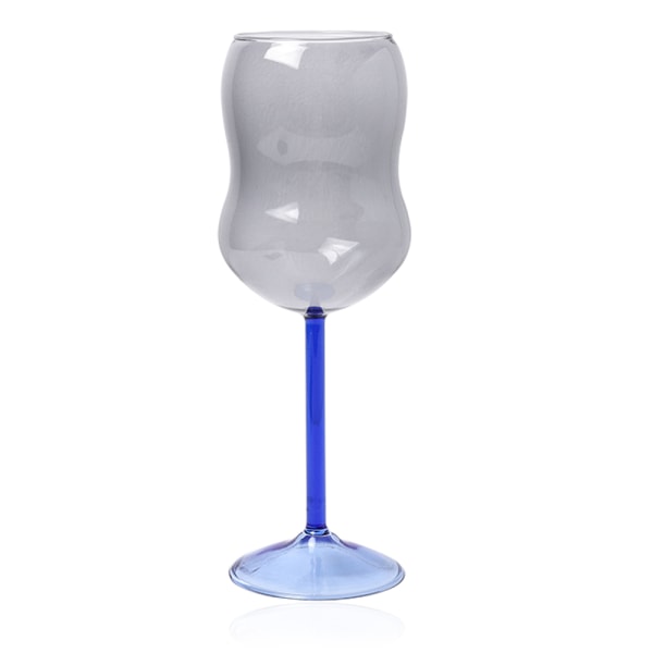 Fargede vinglass, flerfarget glass - for vinsaftvann