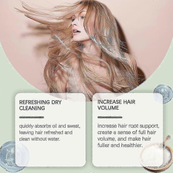 Forfriskende tørshampoo spray A
