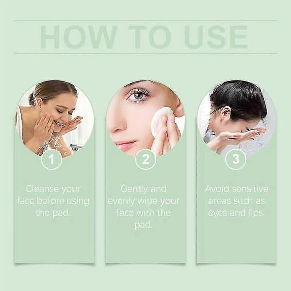 Zero Pore Pads Riktar in sig på stora porer och ojämn hudton Koreansk hudvård A