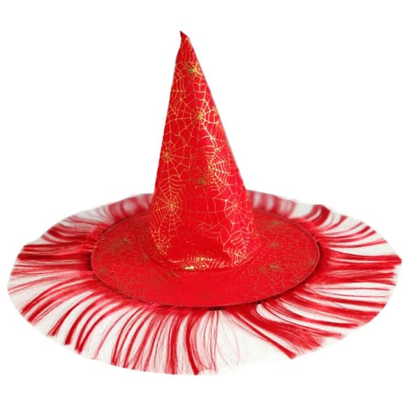 Halloween Häxhatt Trollkarlshatt Party Kostym Huvudbonad Hatt Mode Cosplay Hatt Diversifierad Lång Hatt Flickvän Barn Present D A