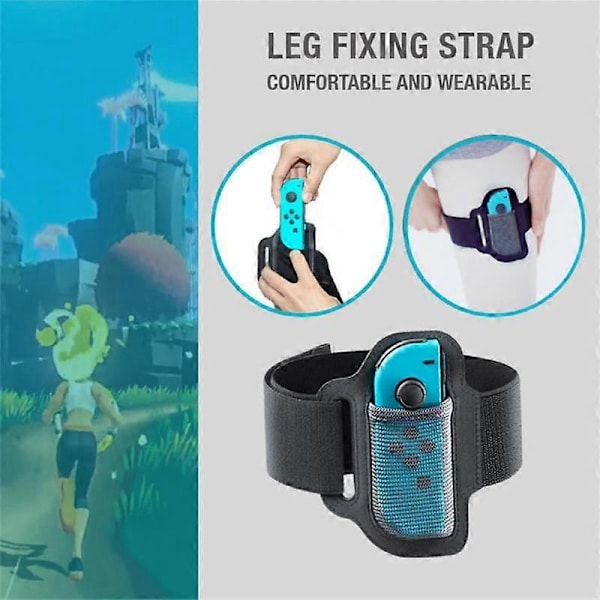 Nylon Benrem Nylon Benrem Elastiskt Band För Nintend Switch Speltillbehör