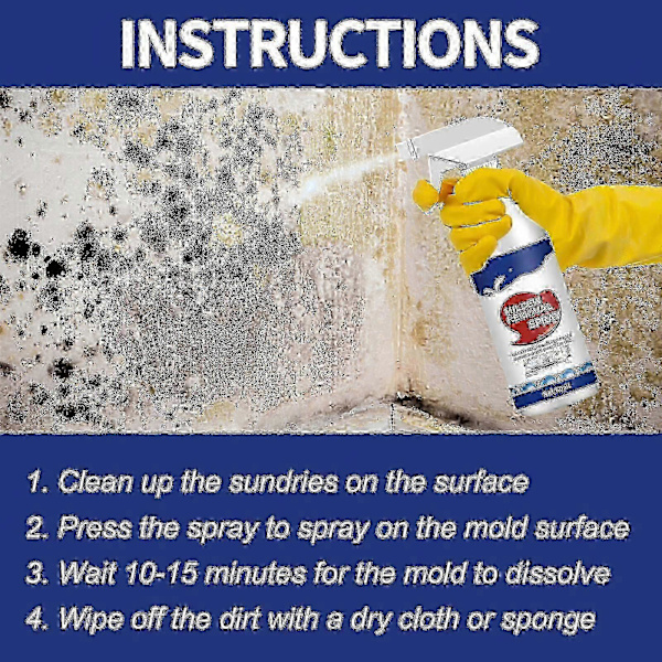 Muggfjerningsspray, Muggfjerner Spray, Husholdningsmuggfjerner Spray For - XN A