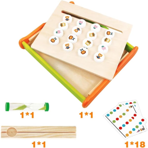 Montessori Spielzeug Puzzle Kinder Holzspielzeug Logik Sortiersp