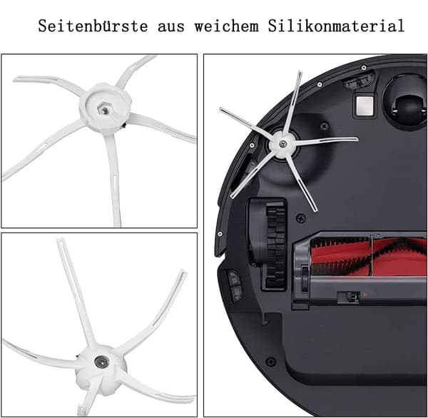 Ersättningstillbehör kompatibla med Roborock S7 S7 Plus S7 MaxV S7 MaxV Ultra robotdammsugare