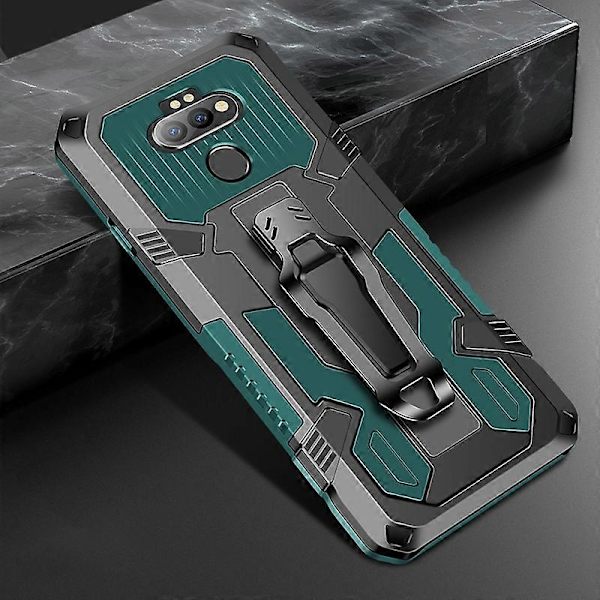 Machine Armor Warrior Stötsäkert PC + TPU skyddsfodral för LG K31