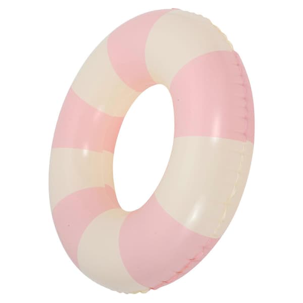 Oppblåsbar svømmering for barn, rosa PVC sommertilbehør A