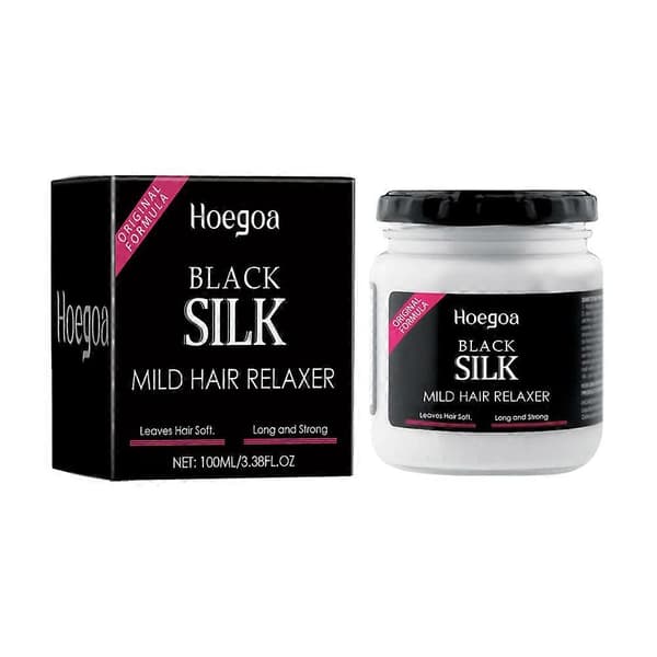 1-3 stk. Naturlig sort silke mild hårglatter hårudretter beskytter A