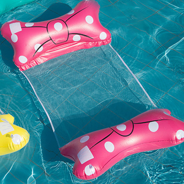 Hieefi Swimming Float Uppblåsbar Floating Row Uppblåsbart Vatten