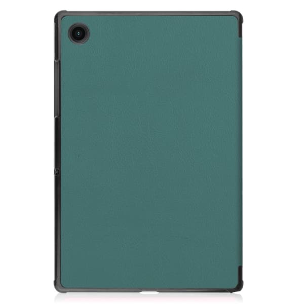Läderfodral för Samsung Galaxy Tab A8 2021 (mörkgrön)