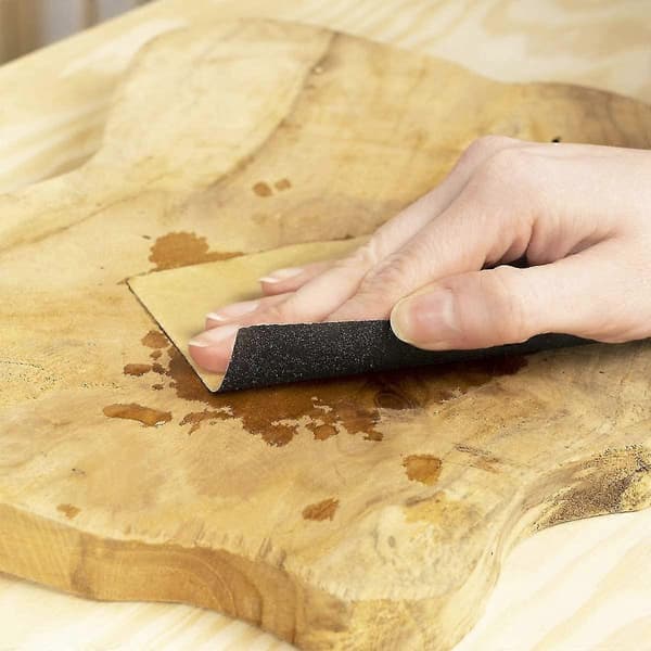 Torrt eller vått sandpapper - 42x sandpapper korn 800 till 3000 - slippapper - 23 x 9,3 cm A