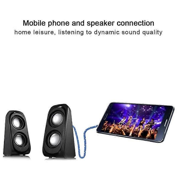 Lydkabel 0,5/1/1,8/3/5/10/15m RCA Lydkabel 2RCA Han til 3,5mm Jack til 2 RCA