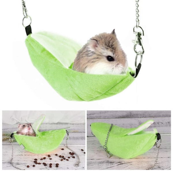 Söpö hamsterin riippumatto pienille eläimille