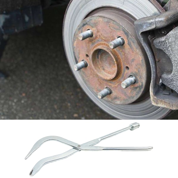 Jarrujousityökalu + Jarrujousen poistopiht Car Brake Spring Clamp Removal Installation Plier Disassembly Toolsilver