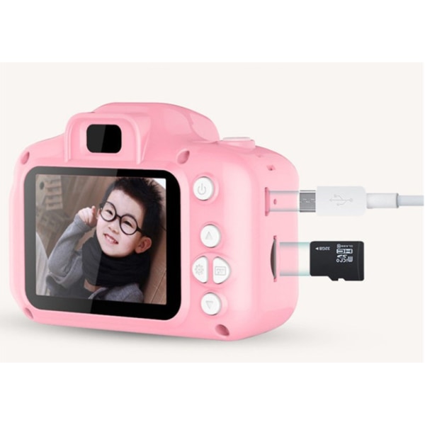 Oppgrader Selfie-kamera for barn, Bursdagsgaver for jenter i alderen 3–9, HD