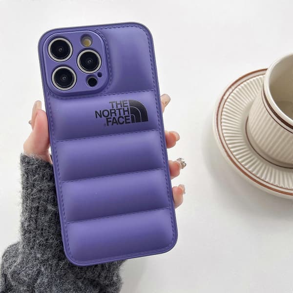 Dunjacka-serie kompatibel med Apple 16Pro mobilskal anti-fall (Lila, iPhone 16)
