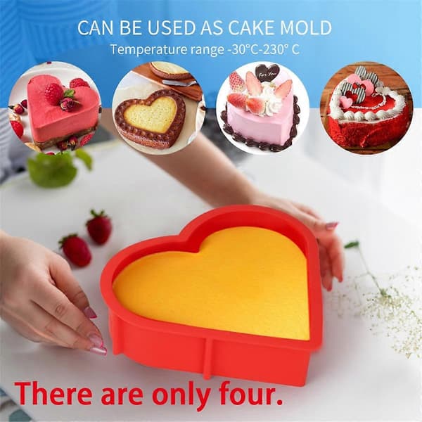 4-pack silikonisblockform 6 kg för kallbadkar isbad A