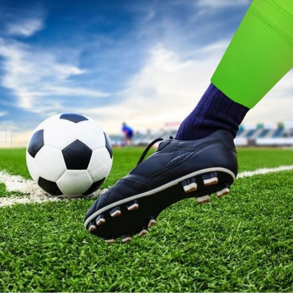 Fodbold skinnebensbeskyttere til børn Ungdom Voksen, lægkompression