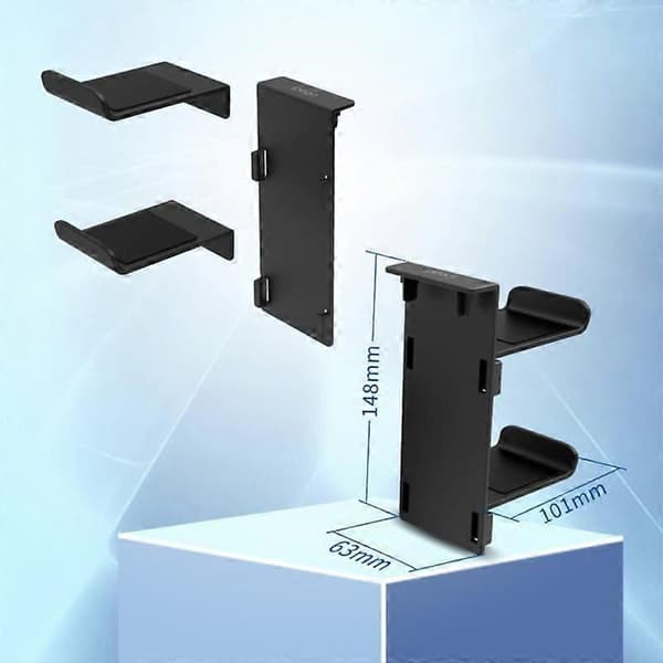 2-i-1 PS5 Xbox Series X/S Hovedtelefon Controller Holder Headset Høretelefoner Gamepad