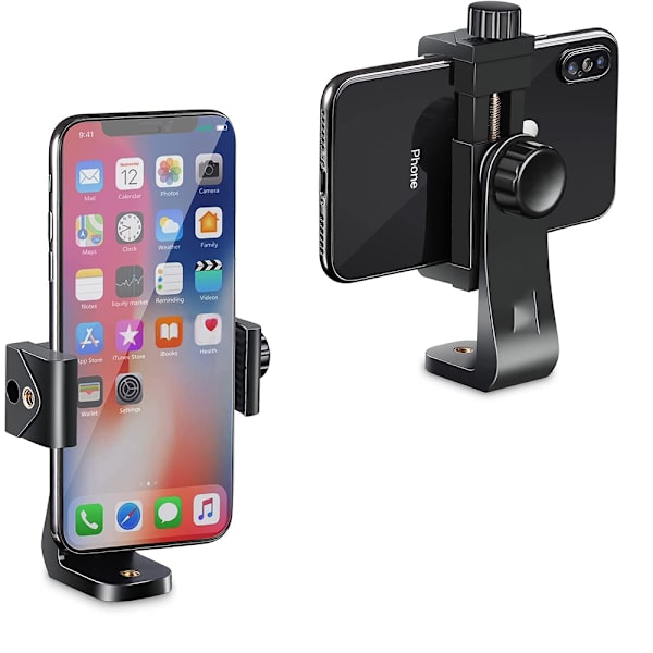 Mobiltelefon stativhållare smartphone stativ för iPhone och Android