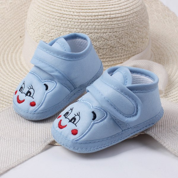 Krypesko Babysko, småbarnssko, nyfødte gutte- og jentesko Cartoon sklisikre sko med myke såler